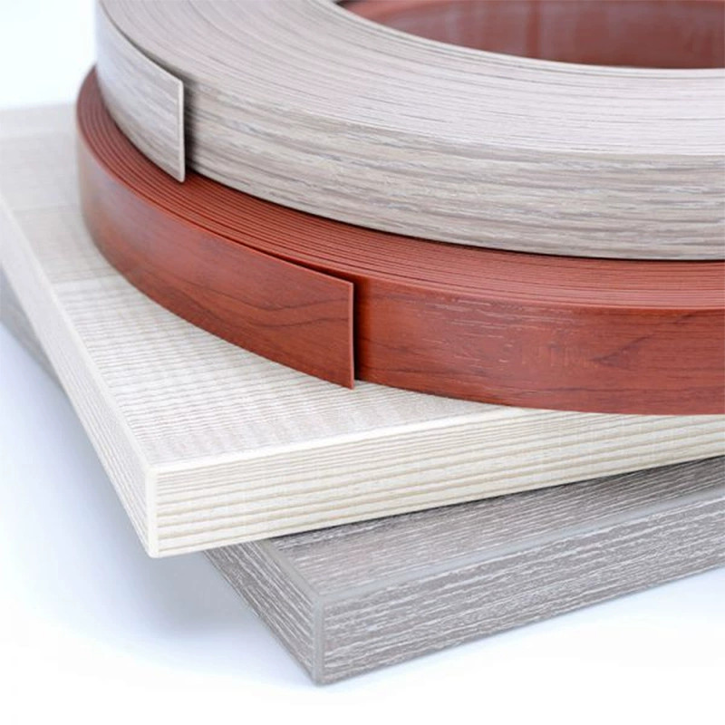 Bandas de borde de muebles de PVC con varios patrones para elegir